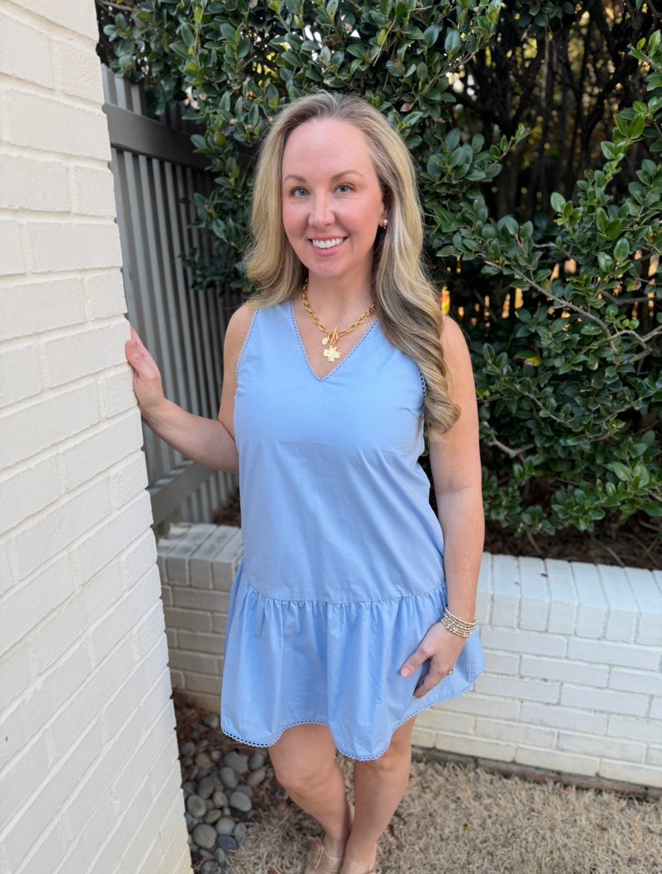 The Bentley Blue Dress