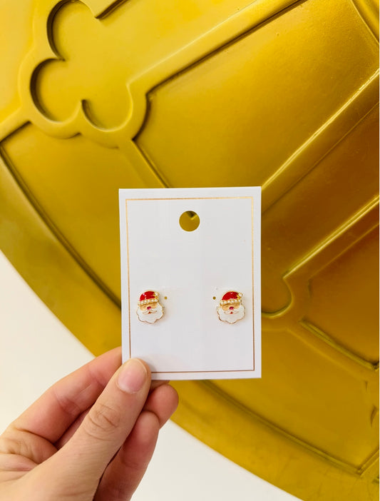 The Pearl Santa Claus Stud