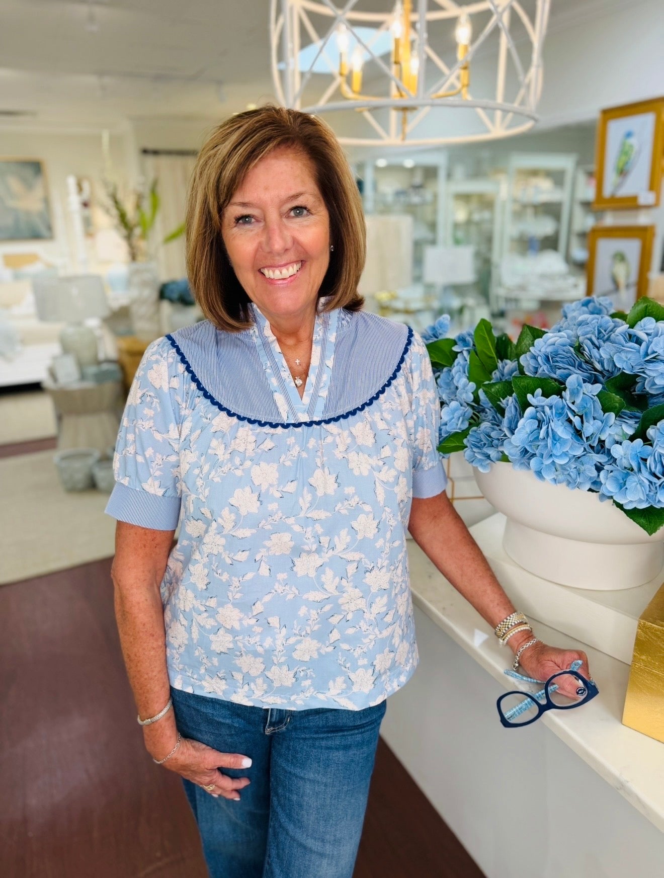 The Franlee Floral Top