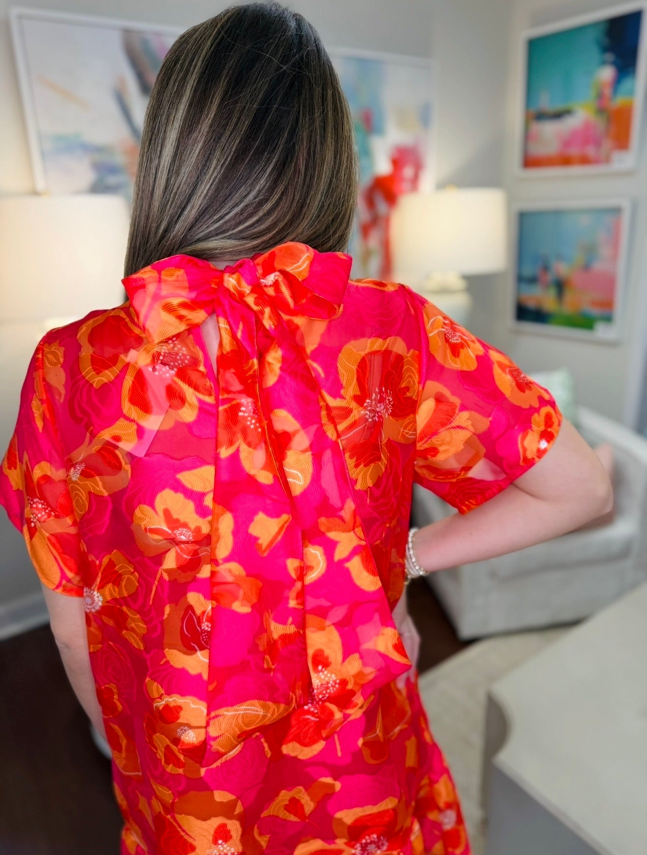 The Kamila Organza Dress/ FINAL SALE