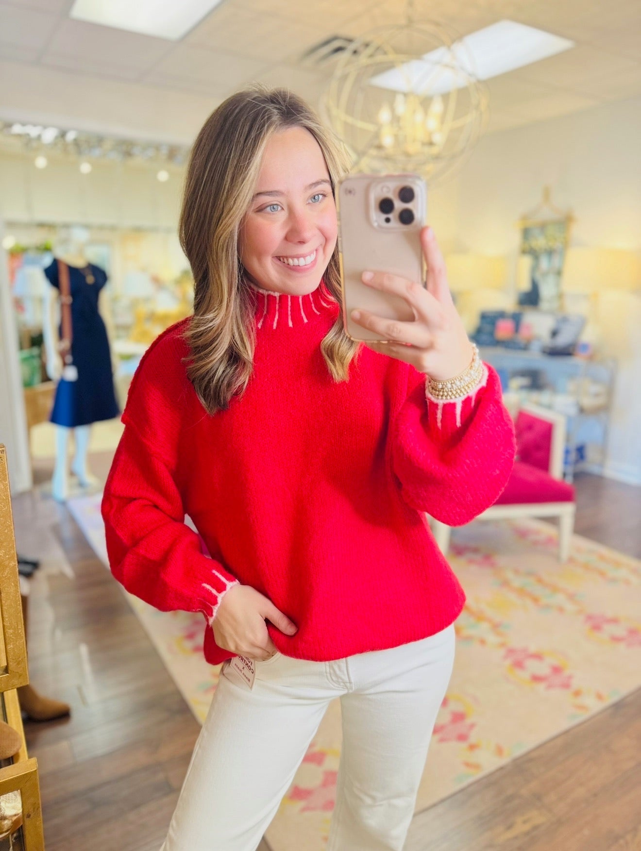 The Melanie Mock Sweater