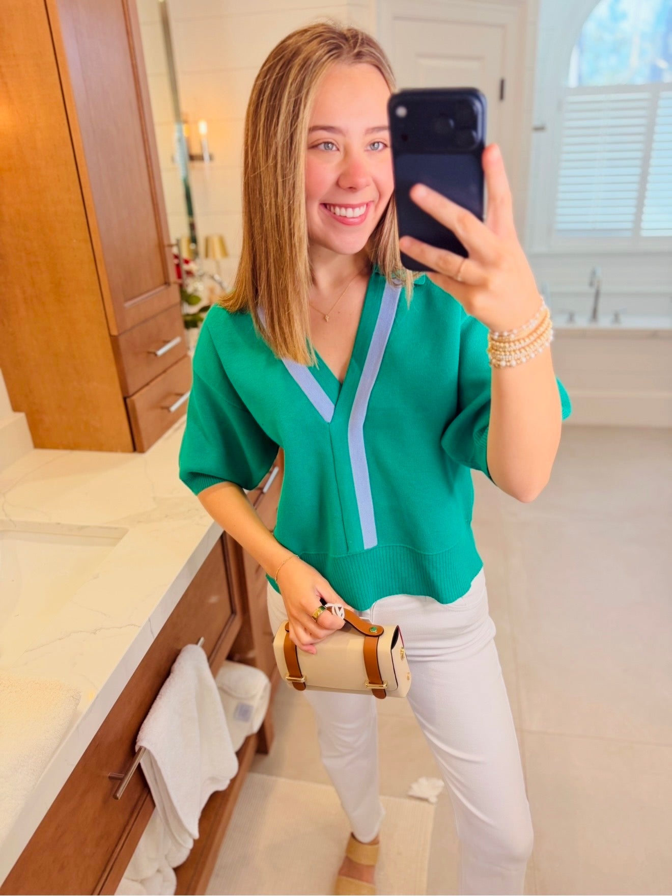 The Cecily Colorblock Sweater