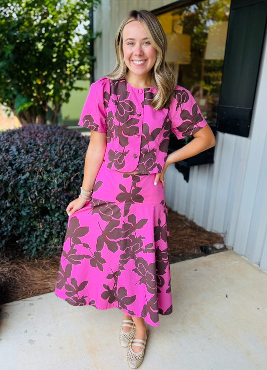 The Fallyn Floral Top