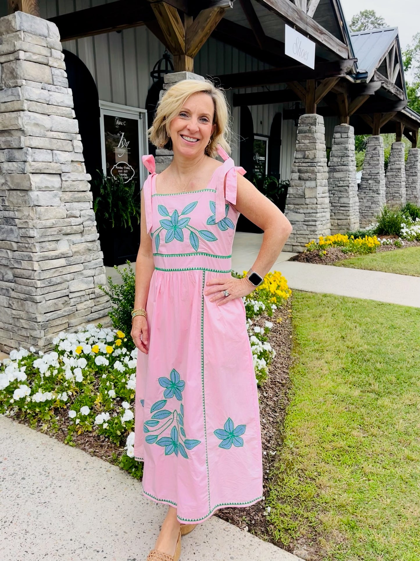 The Tiffie Tie Strap Dress / FINAL SALE