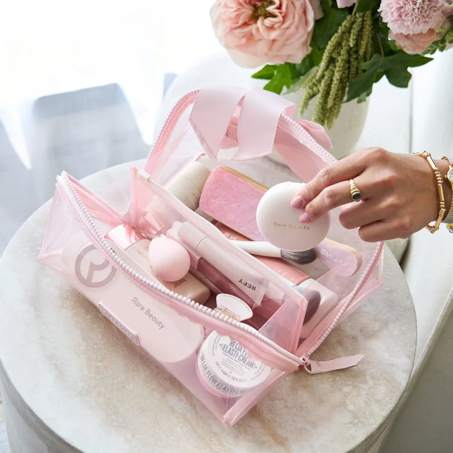 Case-Mate/ Jelly Cosmetic Bag/ Ballet Pink Bow