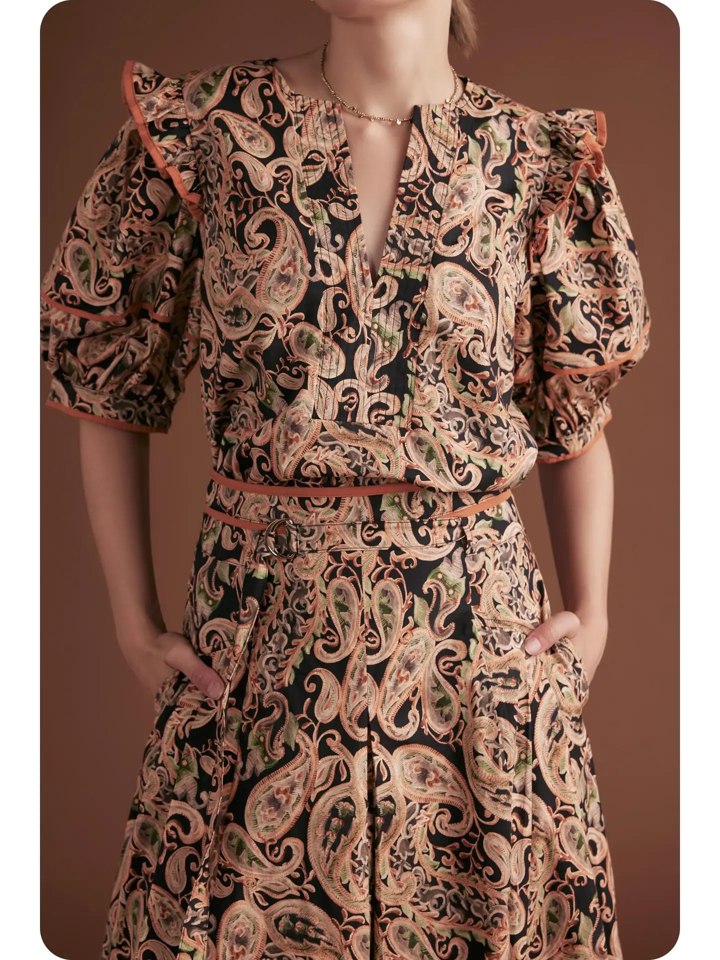 The Posh Pattern Blouse