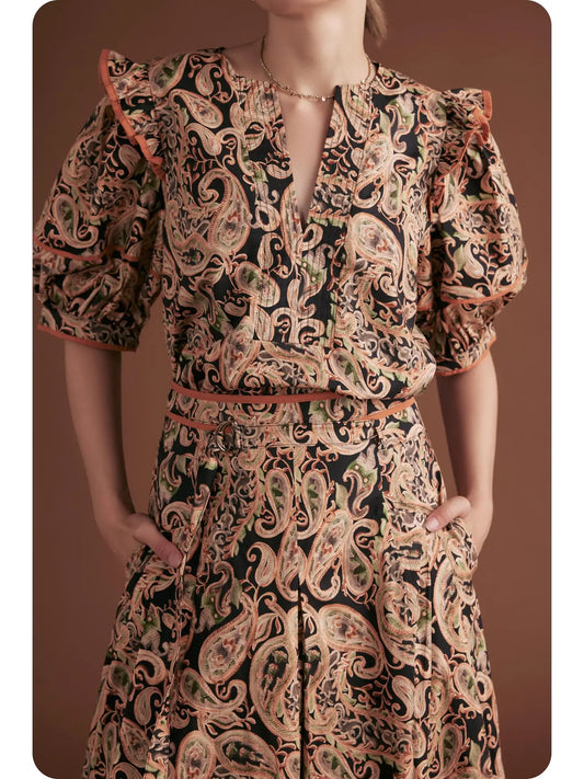 The Posh Pattern Blouse