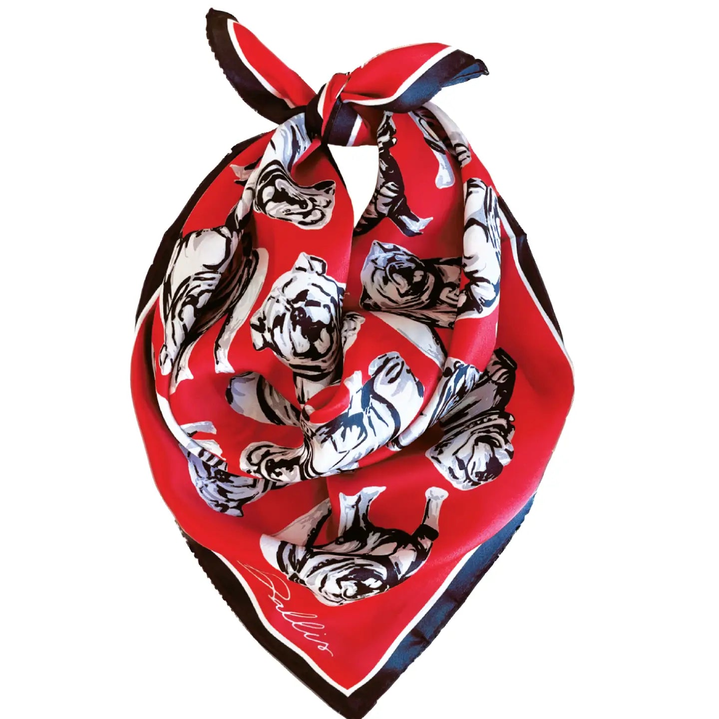 The Sic 'Em Gameday Scarf/ Red