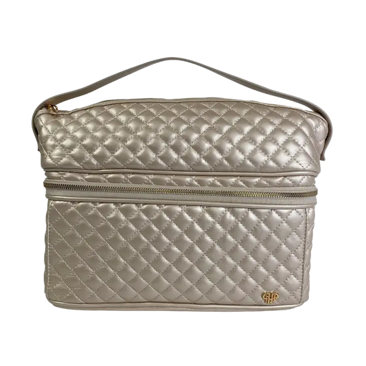 PN/ The Stylist Travel Bag/ Pearl Quilted