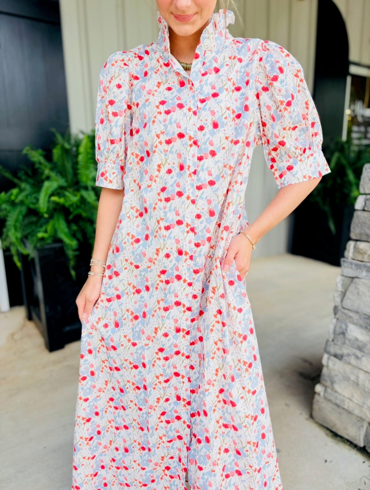 The Frannie Floral Dress