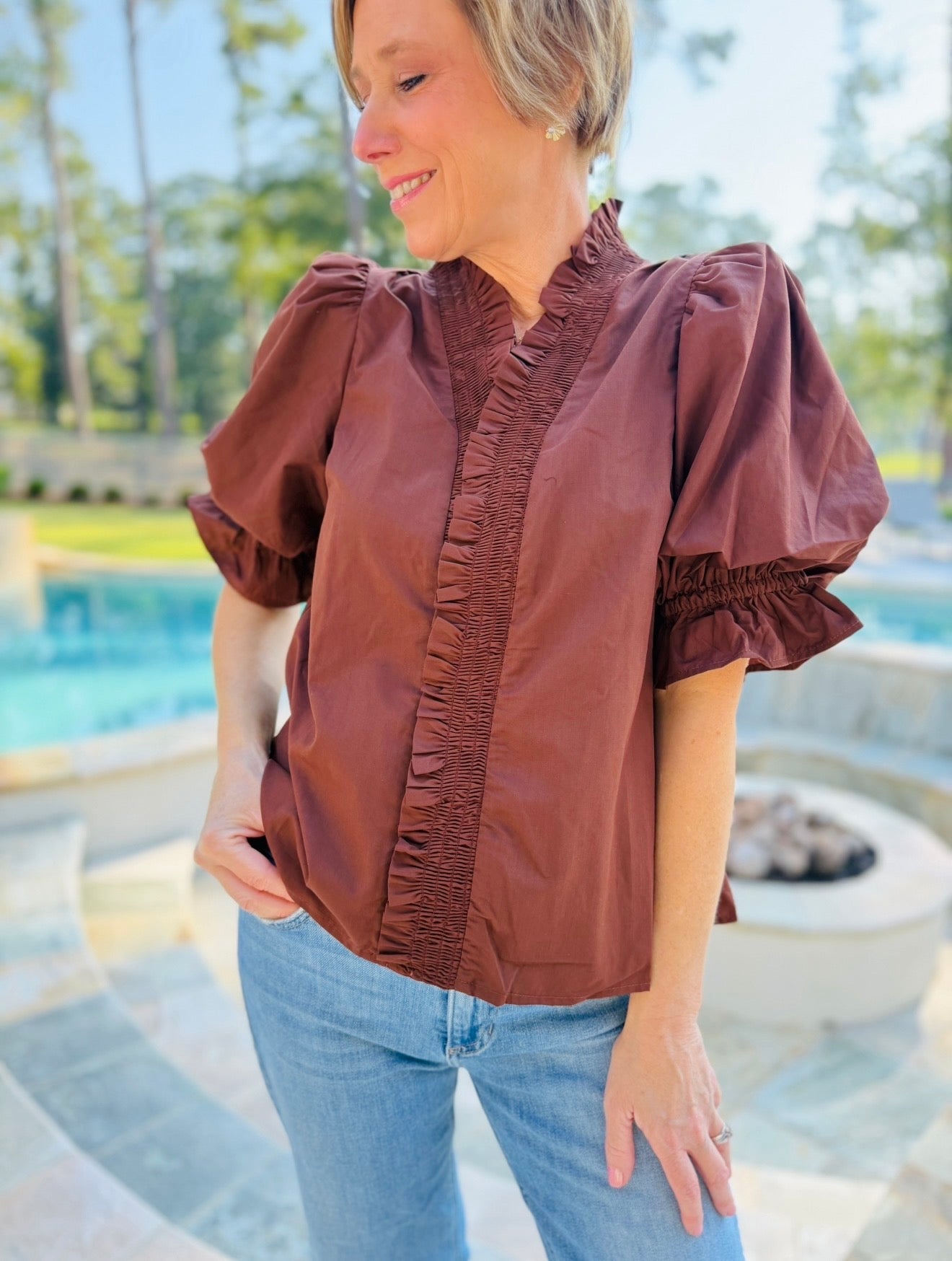 The Raylan Ruffle Top