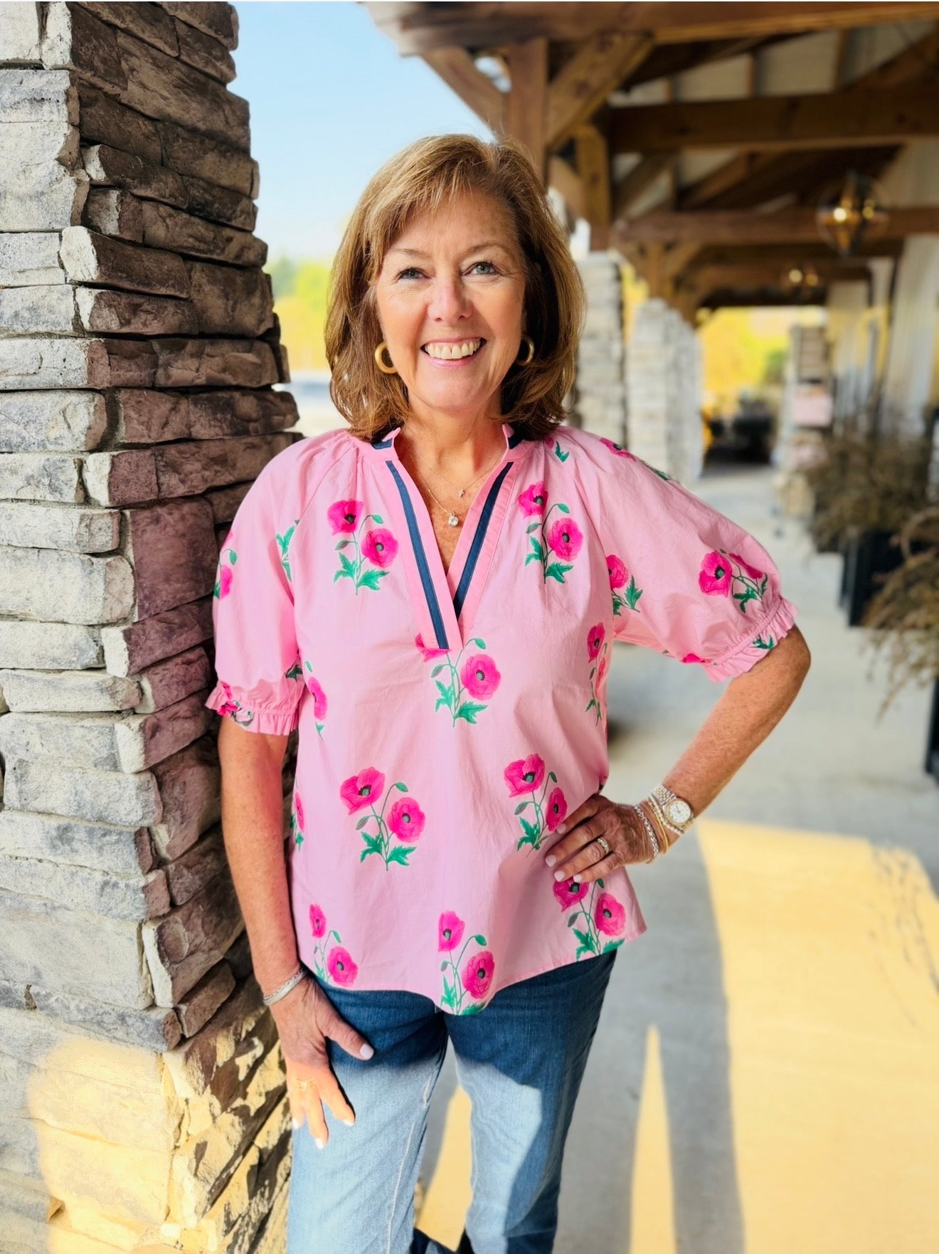 The Franlee Floral Top