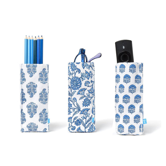 "Looking Good" Blue Eyeglass Holder