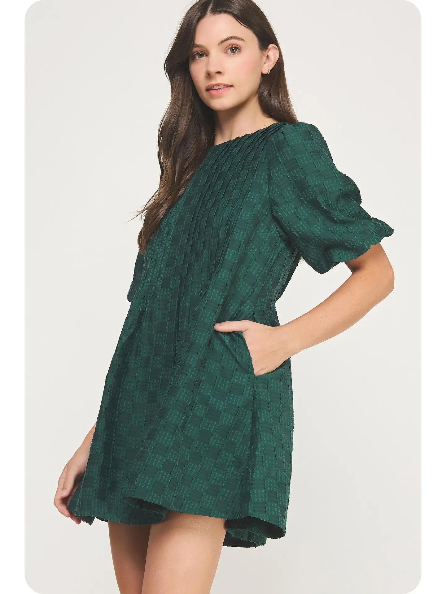 The Pallie Pintuck Dress