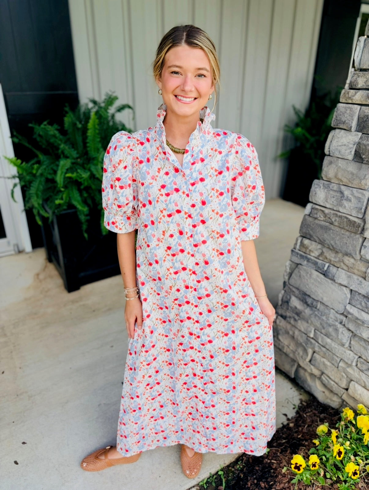 The Frannie Floral Dress