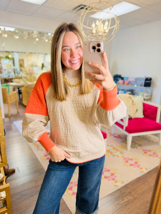 The Tillie Textured Sweater