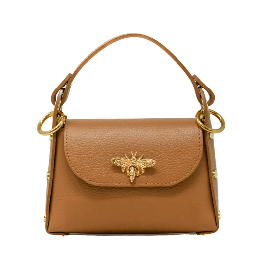 The Baxlee Butterfly Bag/ Camel