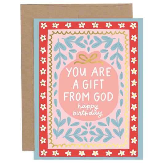 Gift From God Birthday Greeting Card