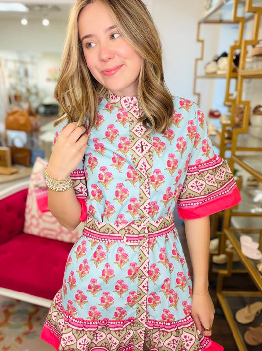 The Palmer Printed Dress