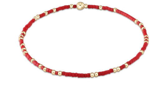 ENewton/ Hope Unwritten Bracelet/ Bright Red