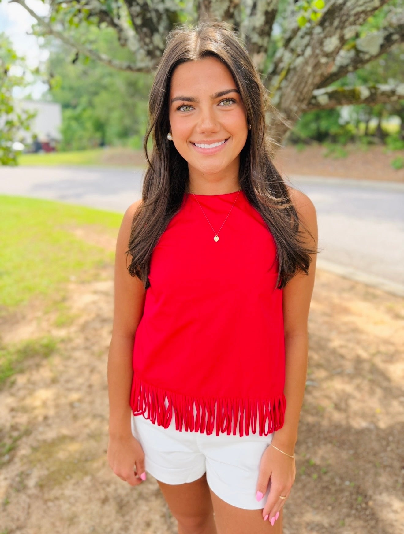 The Frilly Fringe Top