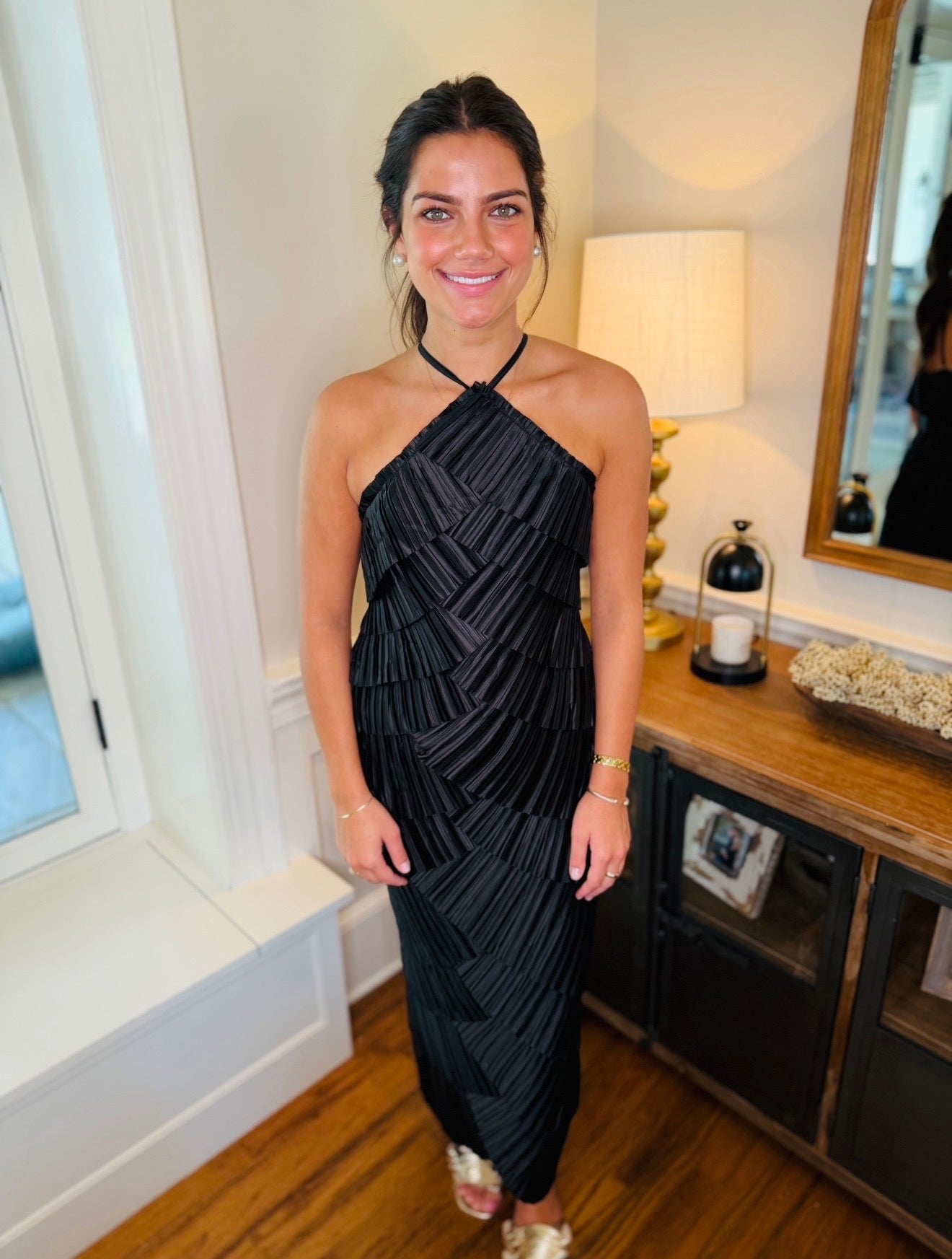 The Paulie Pleated Dress