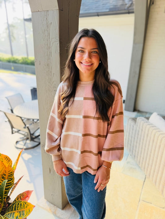 The Carmen Colorblock Sweater