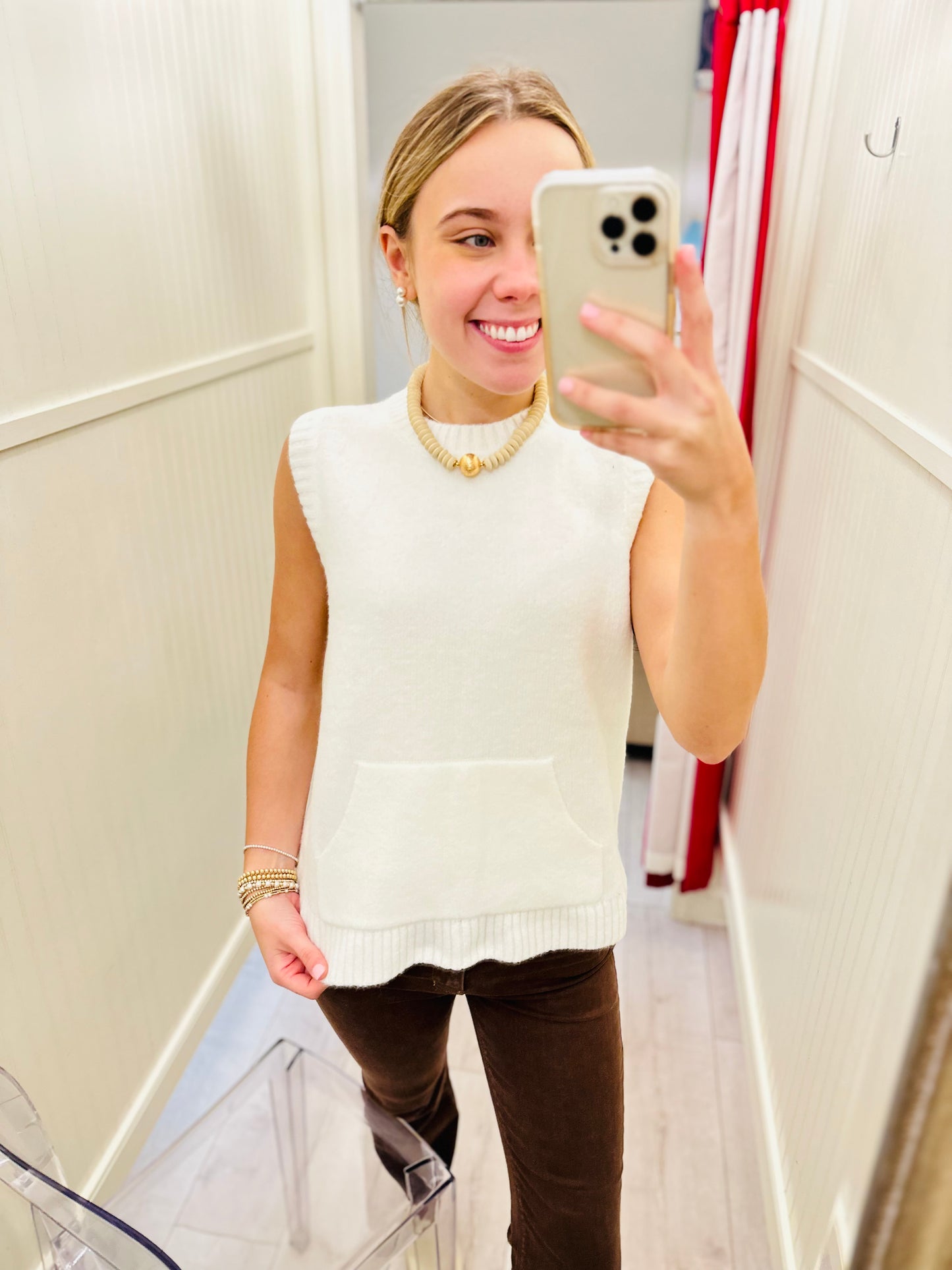 The Shayla Sleeveless Sweater