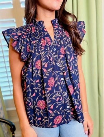 The Finn Flutter Top