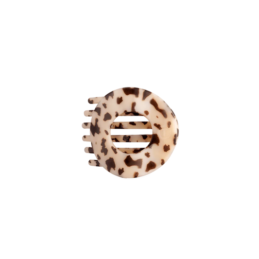 TELETIES/ Flat Circle Hair Clip/ Small