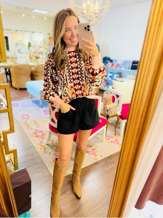The Pippin Printed Sweater