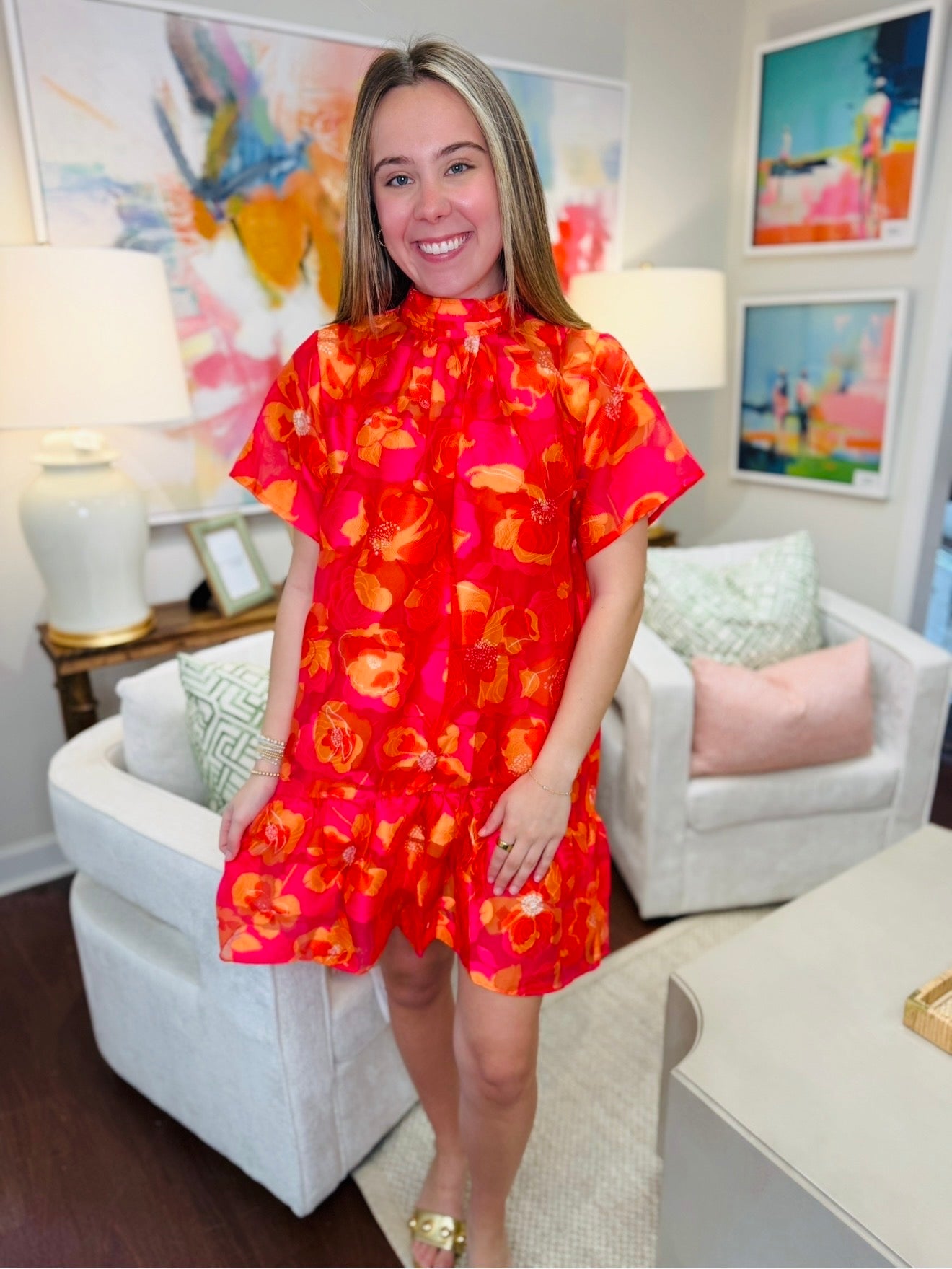 The Kamila Organza Dress/ FINAL SALE
