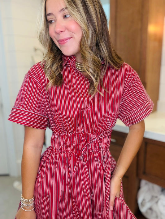 The Sanford Stripe Dress
