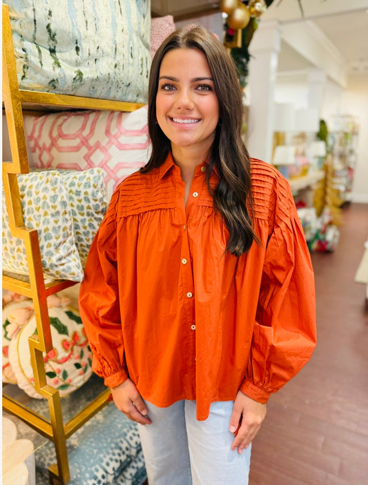 The Tyler Tucked Blouse