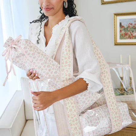Case-Mate/ Mahjong Jelly Tote Set/ Quilted Ditsy Floral