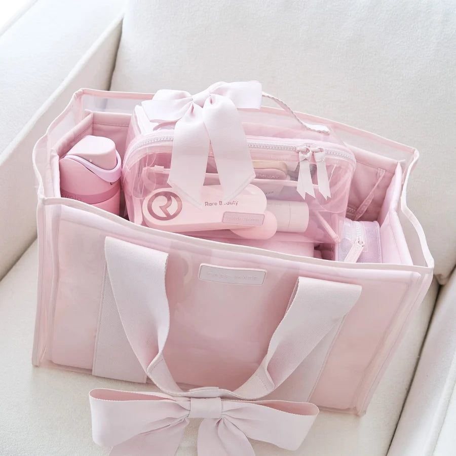 Case-Mate/ Jelly Cosmetic Bag/ Ballet Pink Bow