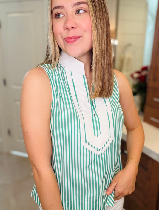 The Sawney Striped Tank