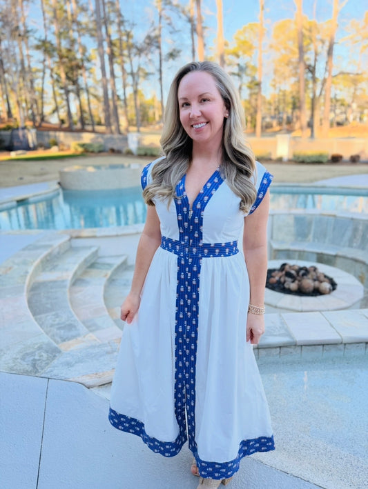 The Toliya Trim Midi/ FINAL SALE