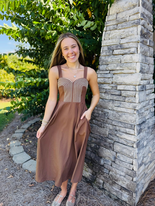The Ella Embroidered Dress