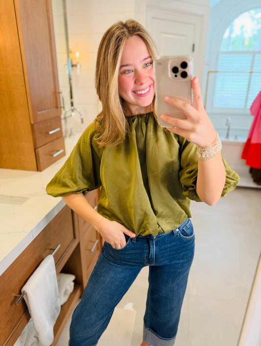The Bellamie Balloon Blouse