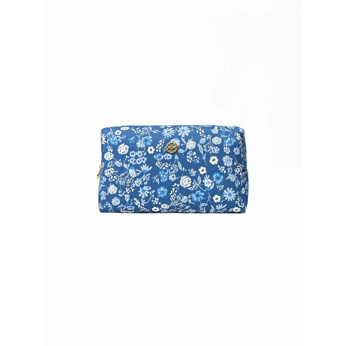 MS/ The Let's Face It Cosmetic Bag/ Petal Charm Blue