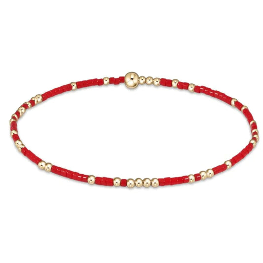 ENewton/ Gameday Hope Unwritten Bracelet/ Bright Red