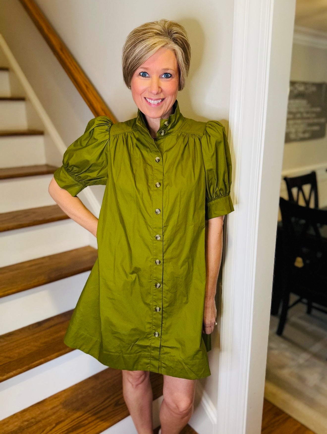 The Baxter Button Dress