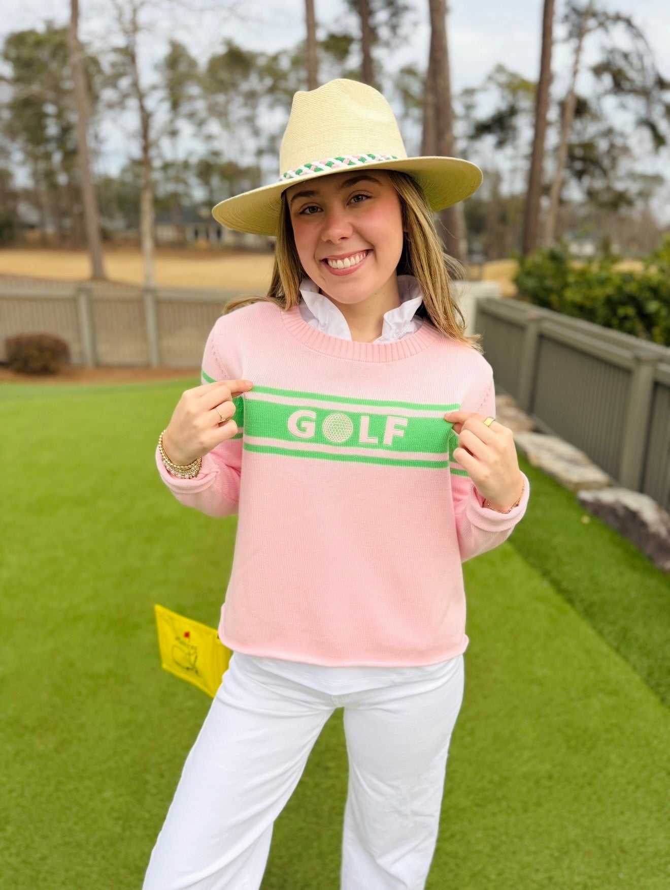 The Girly Golf Sweater