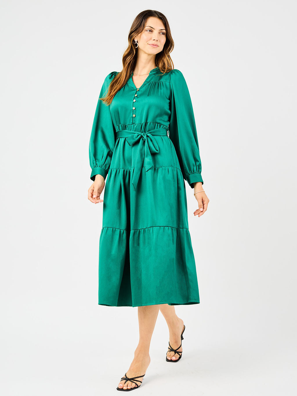 MS/ The Gracelyn Dress/ Aventurine