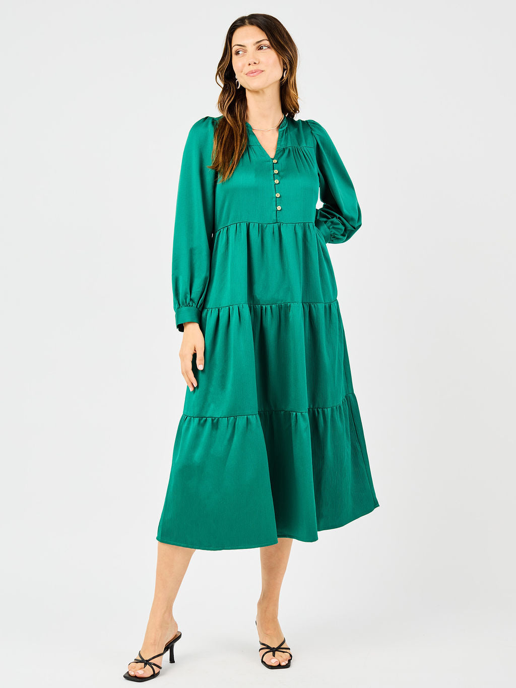 MS/ The Gracelyn Dress/ Aventurine