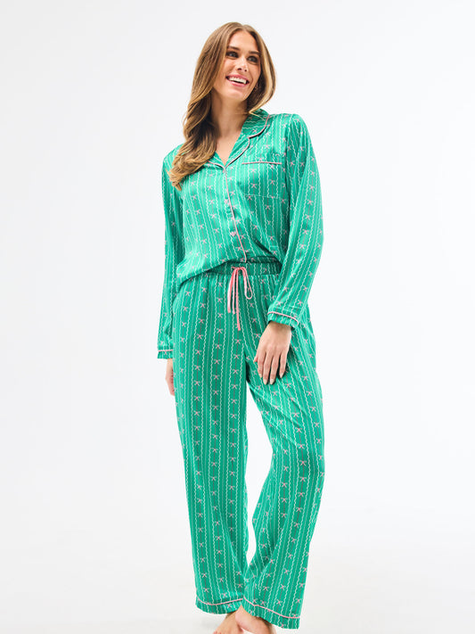 MS/ Charlotte Pajama Set/ In A Bow