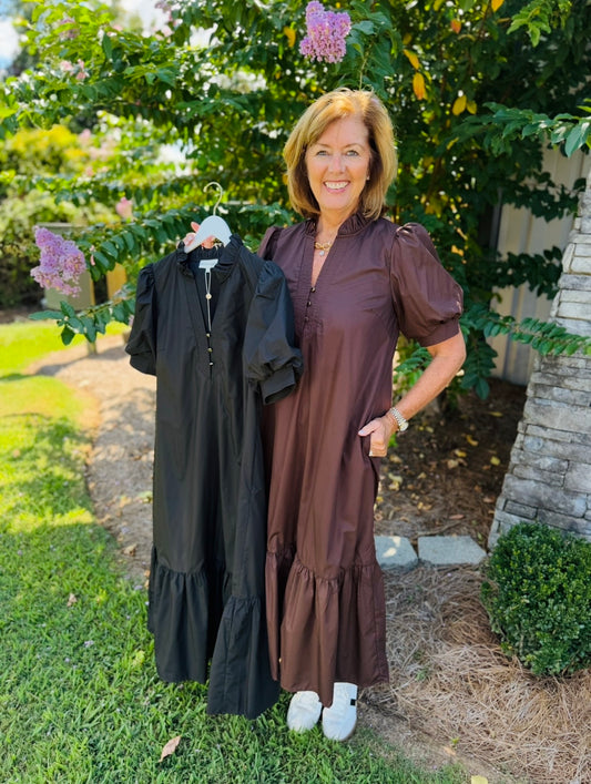 The Pennie Poplin Dress