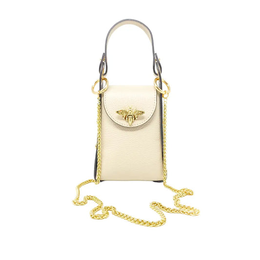 The Bailee Butterfly Clutch/ Ivory