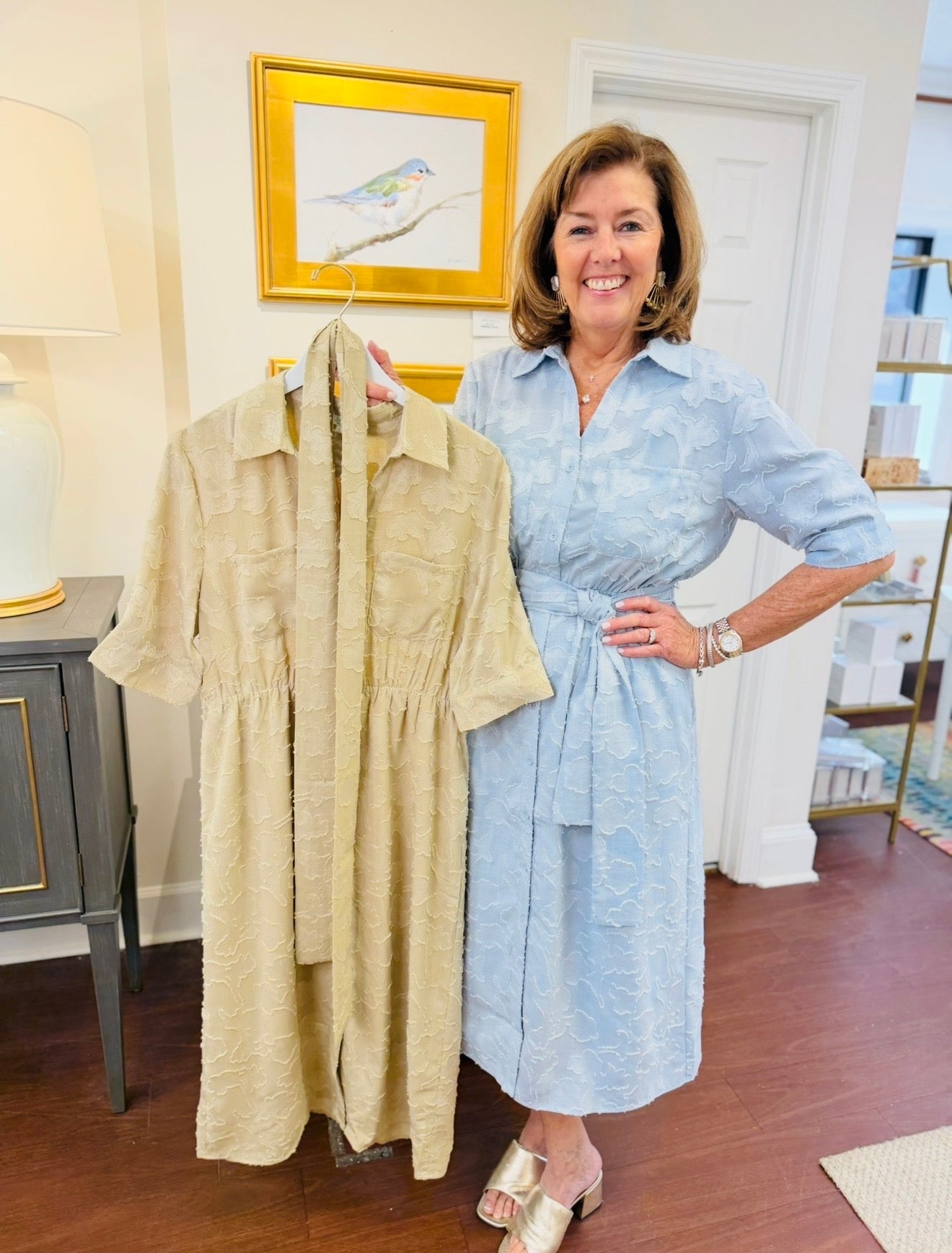Jade/ The Suzie Split Shirtdress/ FINAL SALE
